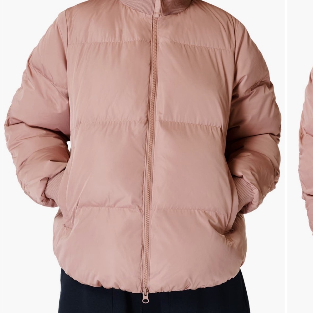 Sweaty Betty Blush Puffer Jacket